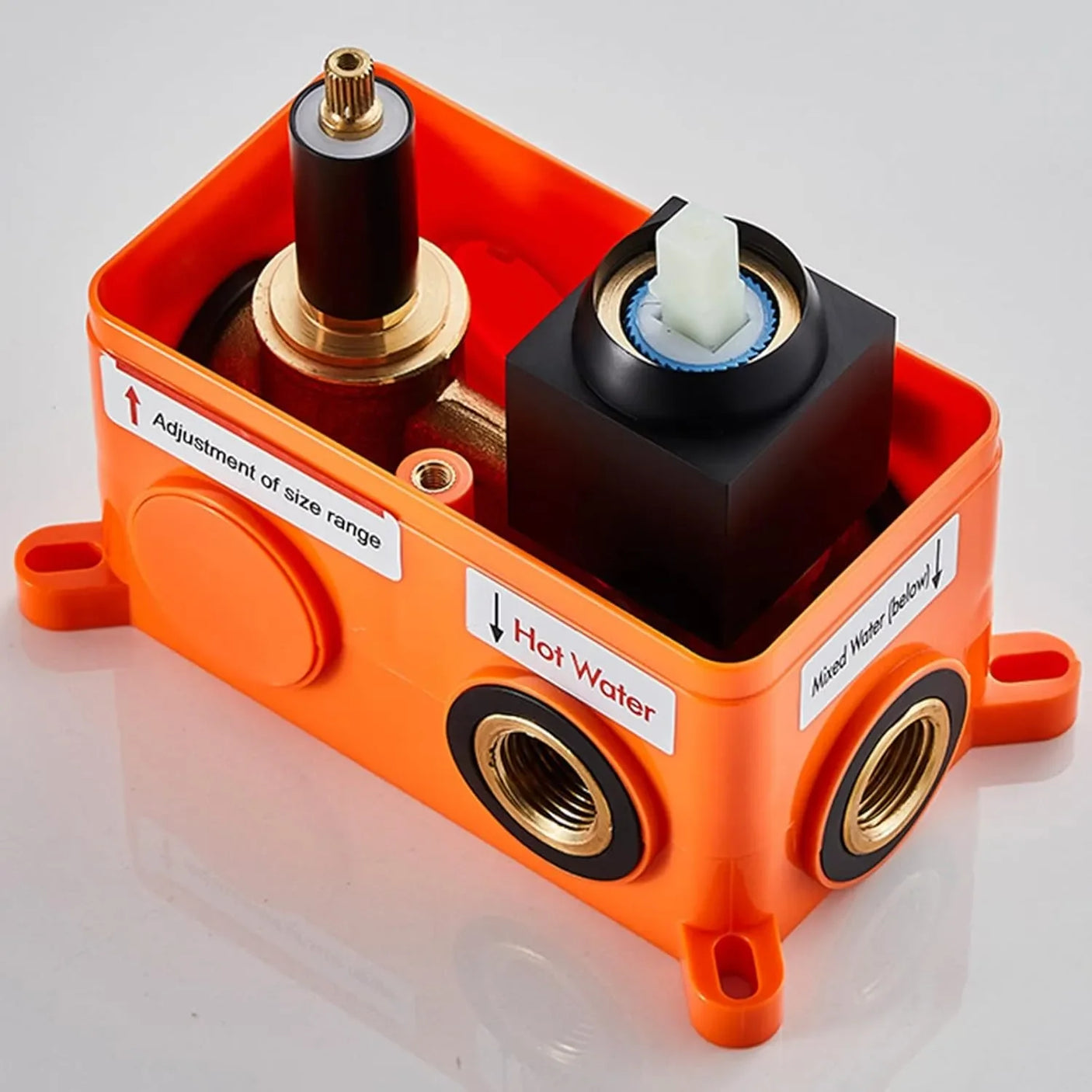 Replacement mixer for the Wallex 3-outlet built-in shower column set