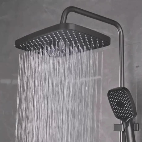 Ορθογώνια Κεφαλή Ντους 30x20cm με Τεχνολογία Εξοικονόμησης Νερού & Αέρα