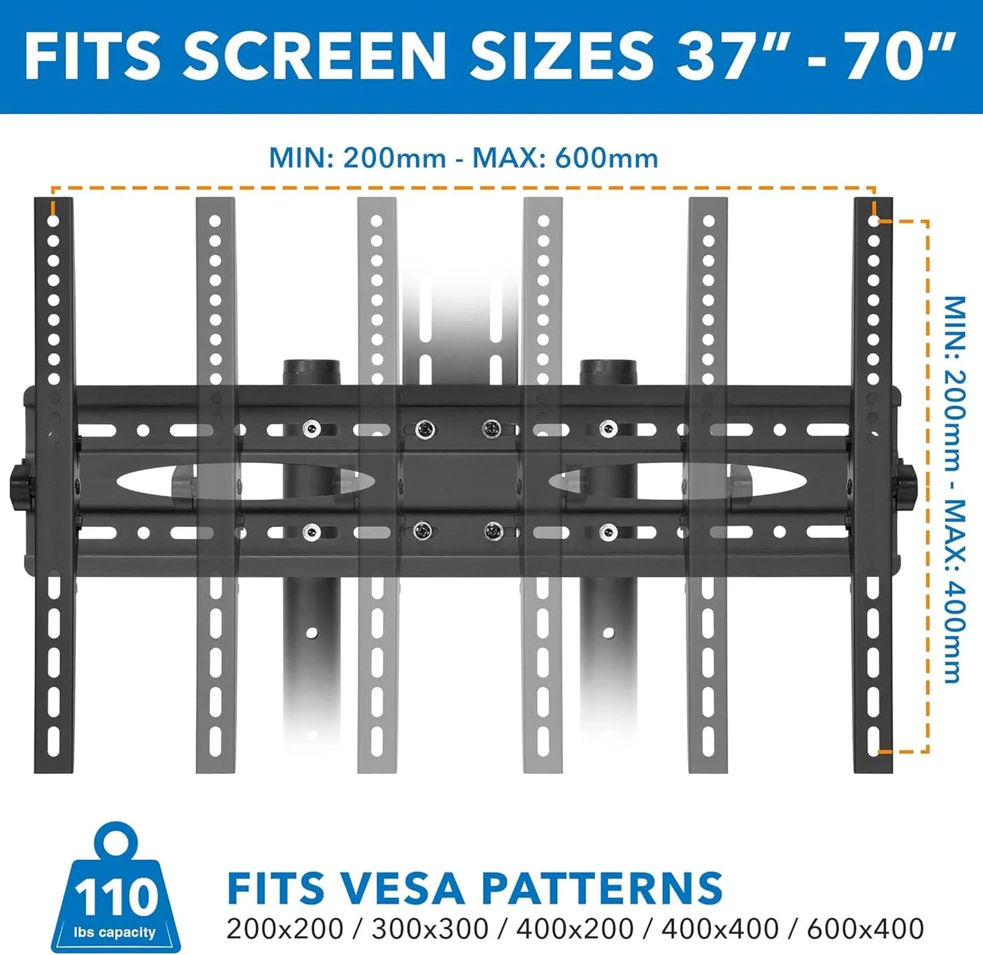 Επαγγελματική βάση τηλεόρασης δαπέδου Wallex ProStand® 70, ιδανική για συνεδριακούς χώρους & εκθέσεις | wox.gr