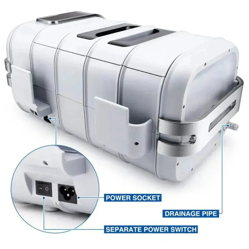 Bliss Cosmetics BLC40487 - Εσωτερικό δοχείο Inox 3L για καθαρισμό κοσμημάτων & εργαλείων