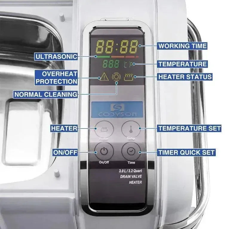 Bliss Cosmetics BLC40487 - Premium ανοξείδωτη κατασκευή Inox για μέγιστη αντοχή & υγιεινή