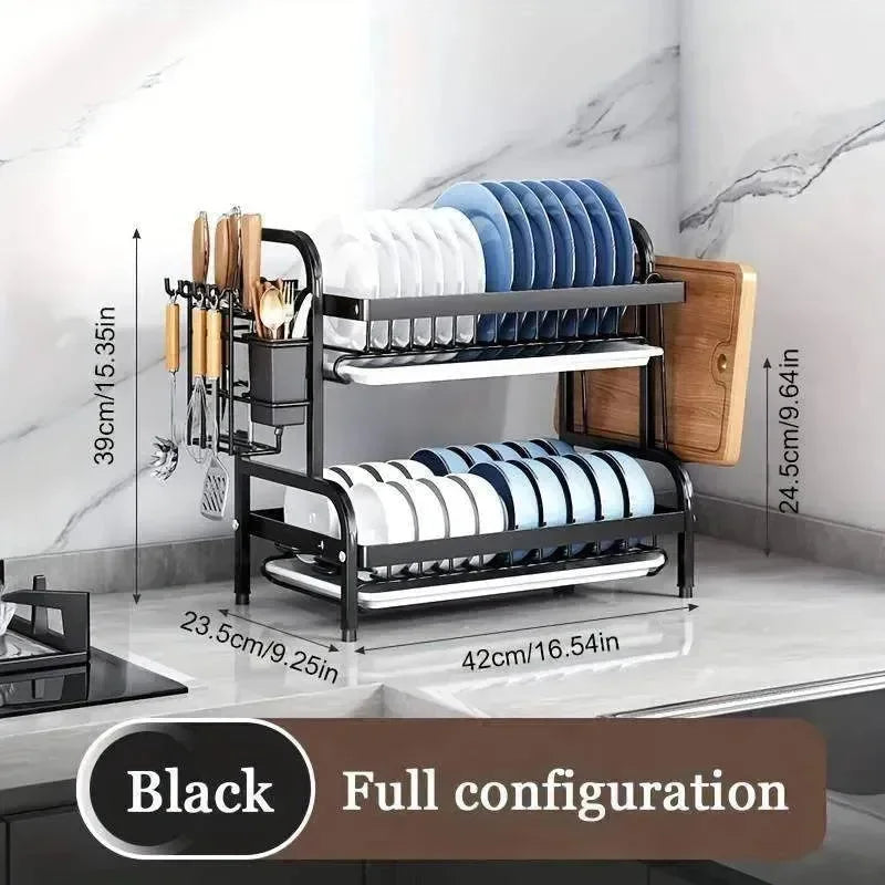 CasaLux - Μεταλλικός Στεγνωτήρας Νεροχύτη - Πιατοθήκη - wox.gr