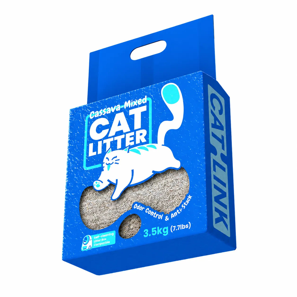 CATLINK Mixed Cat Litter 3.5kg premium άμμος γάτας για αυτόματες αμμολεκάνες με έλεγχο οσμών και χαμηλή σκόνη στο wox.gr