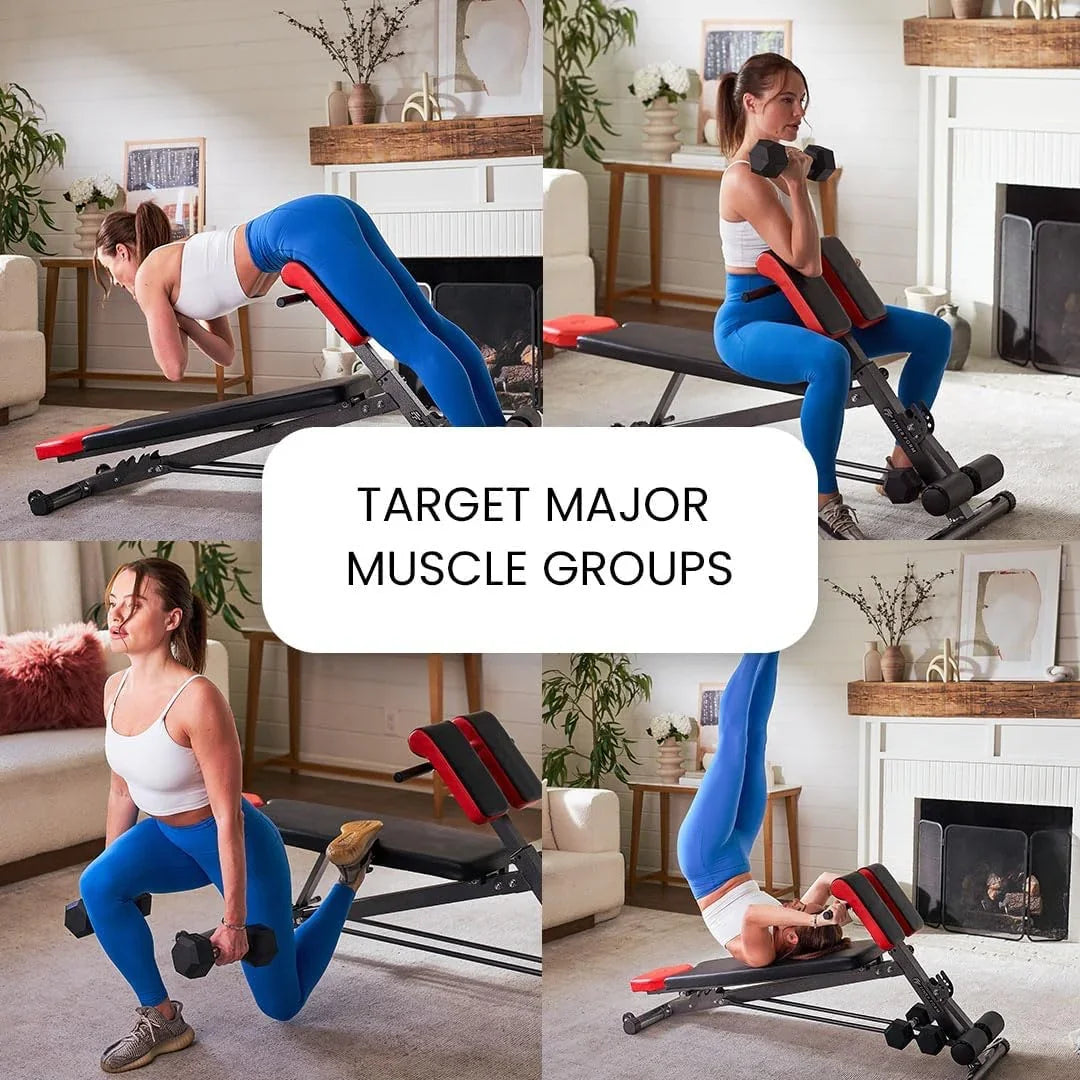 Ασκήσεις στον πάγκο TitanForce X100 – κοιλιακοί, στήθος, πλάτη & αποκατάσταση με εξοπλισμό από wox.gr