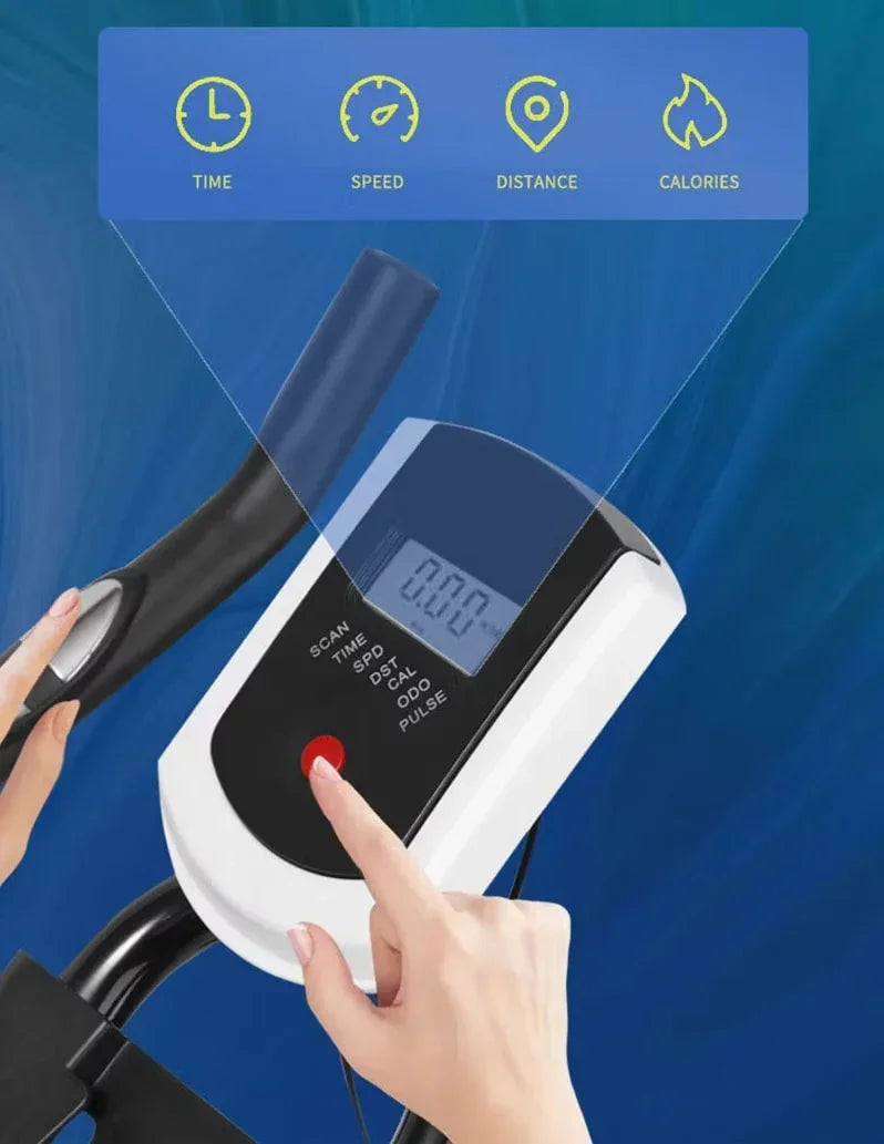 Οθόνη LCD με χρόνο, ταχύτητα και θερμίδες & βάση tablet