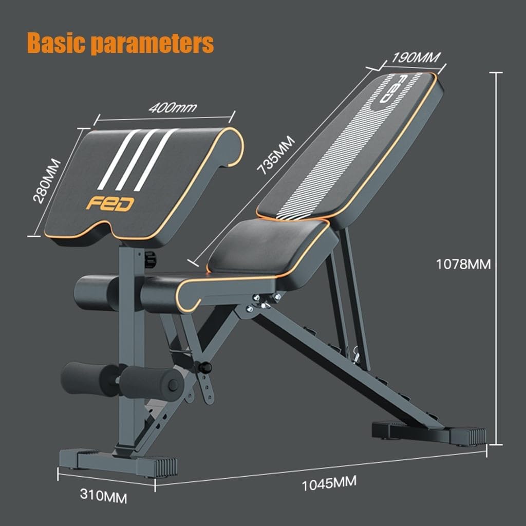 Πάγκος γυμναστικής VSL Sports FED® σε θέση για bench press