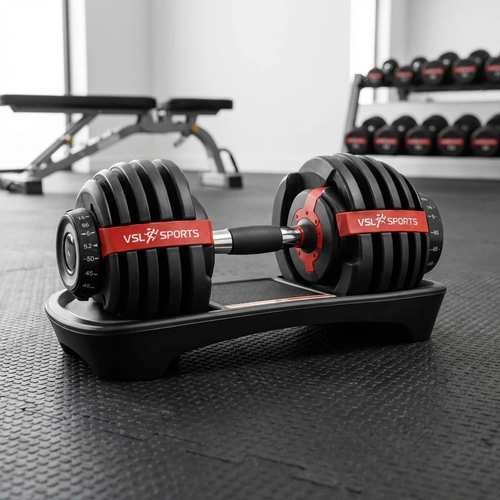 Αλτήρας VSL Sports FlexLoad 24 με βάση σε χώρο γυμναστηρίου home gym