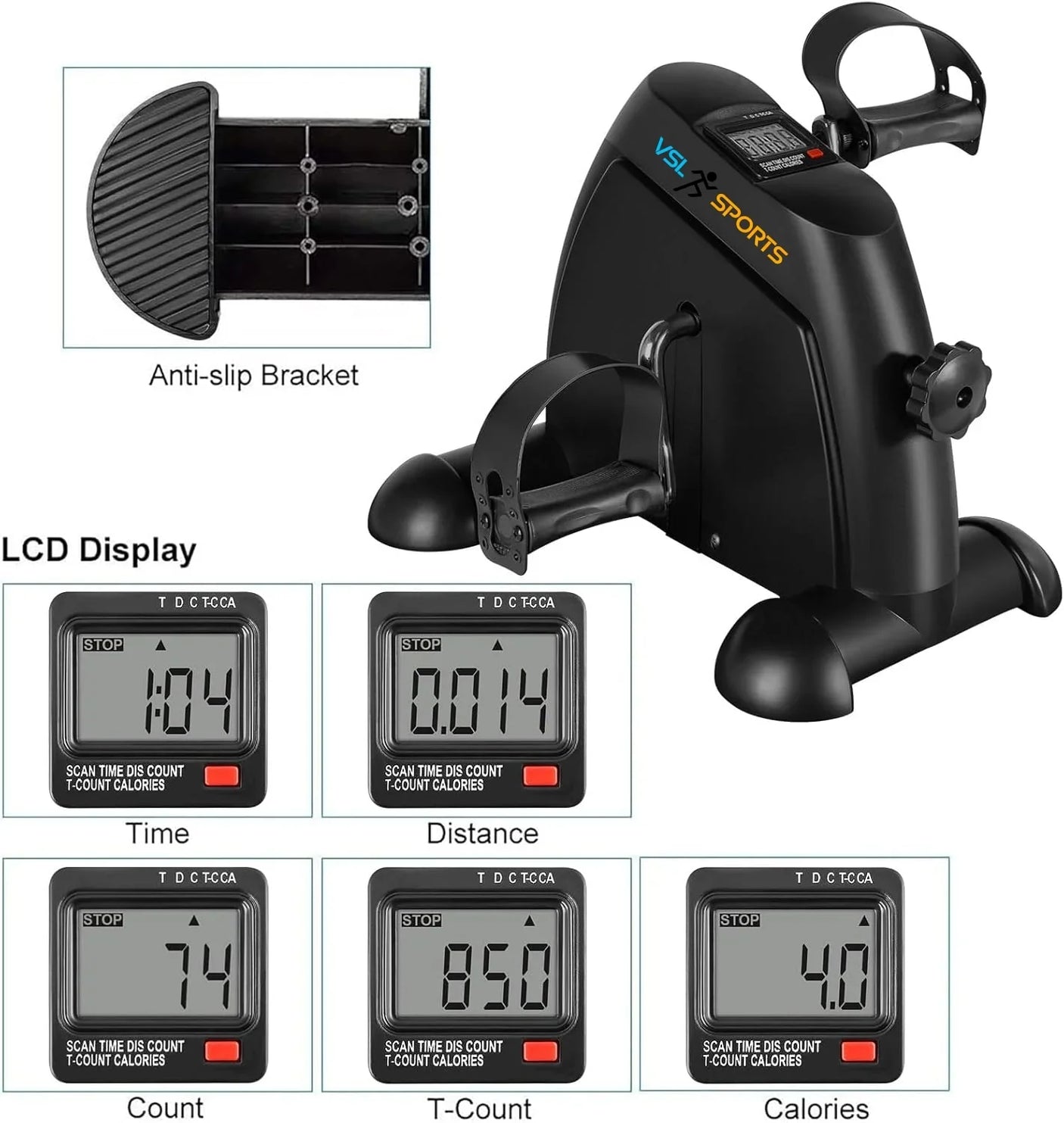 VSL Sports PedalPro® 100 – Ενδυνάμωση ποδιών και χεριών