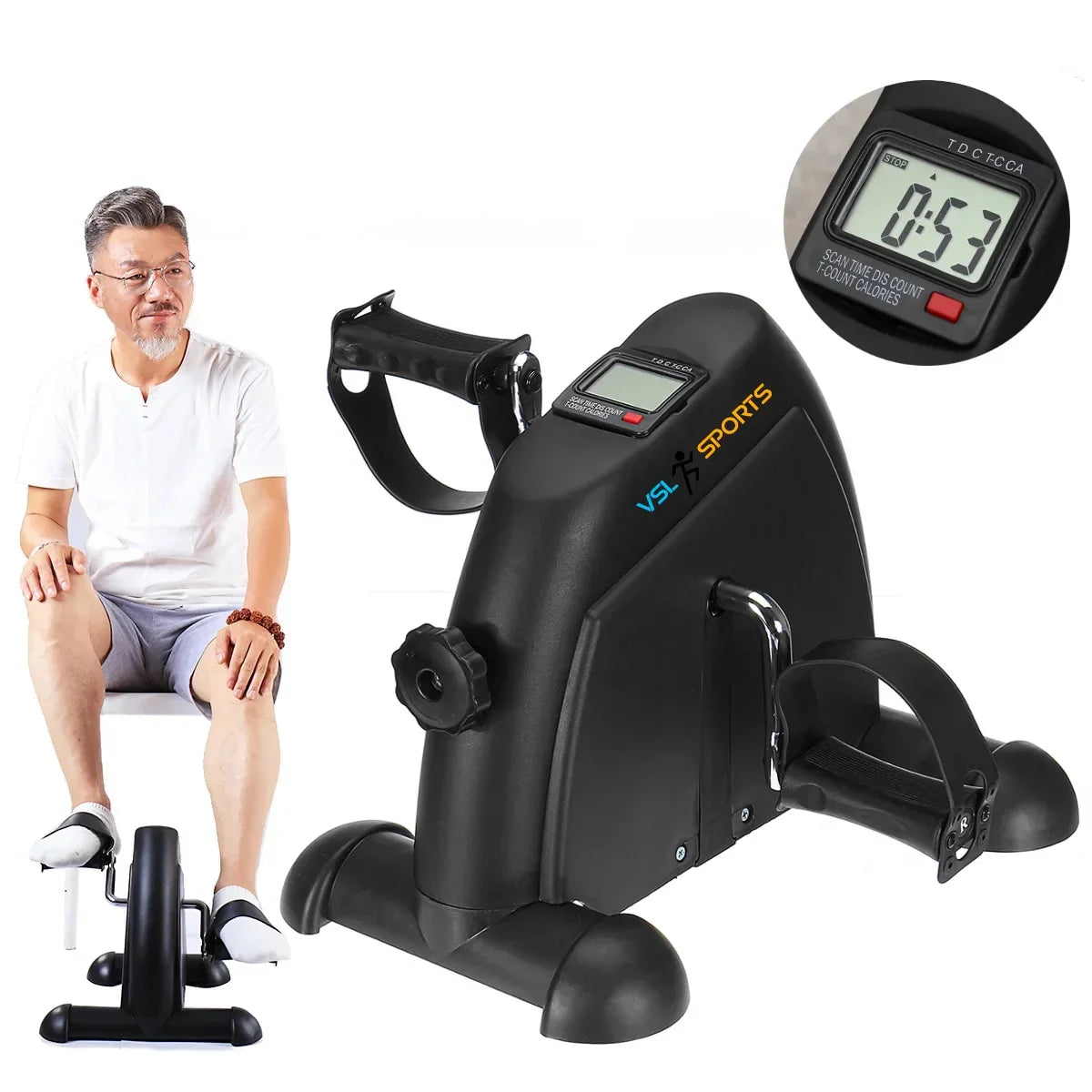 Άσκηση για ηλικιωμένους στο σπίτι με την πεταλιέρα PedalPro® 100