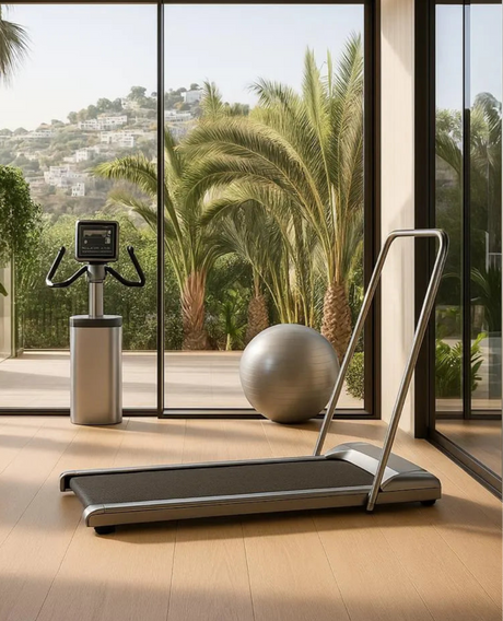 VSL Sports EasyStep® – Ηλεκτρικός Ημι-Αναδιπλούμενος Διάδρομος γυμναστικής για περπάτημα & ελαφρύ jogging, έως 100kg