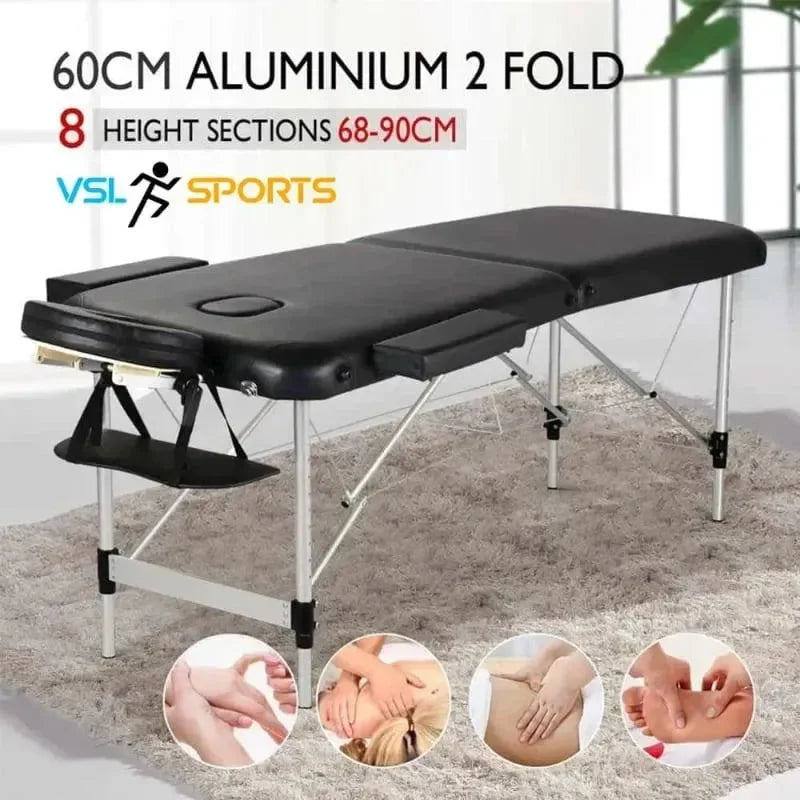VSL Sports AeroRest® – Πτυσσόμενο Κρεβάτι Μασάζ με Σκελετό Αλουμινίου | Ανθεκτικό & Ελαφρύ