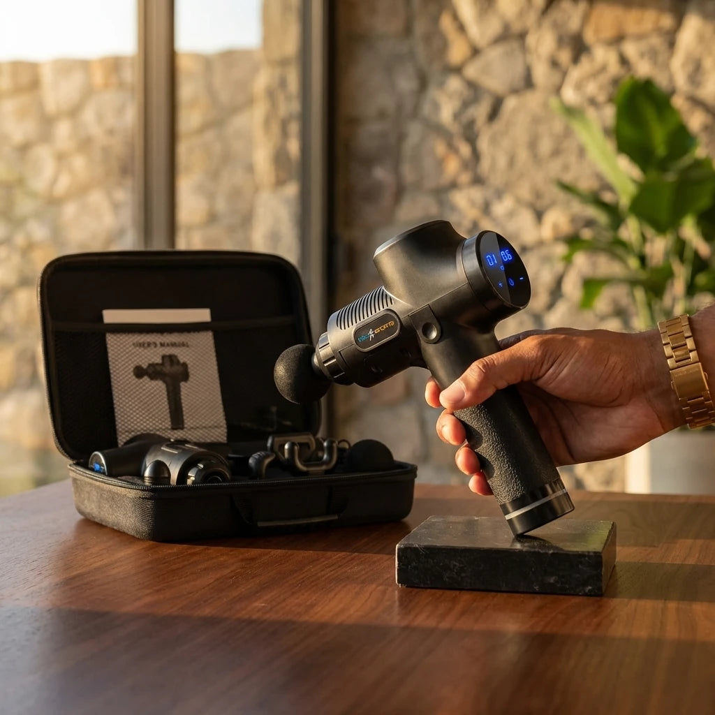 VSL Sports HyperGun X βαθύ μυϊκό μασάζ για ανακούφιση από πιασίματα και μυϊκό πόνο