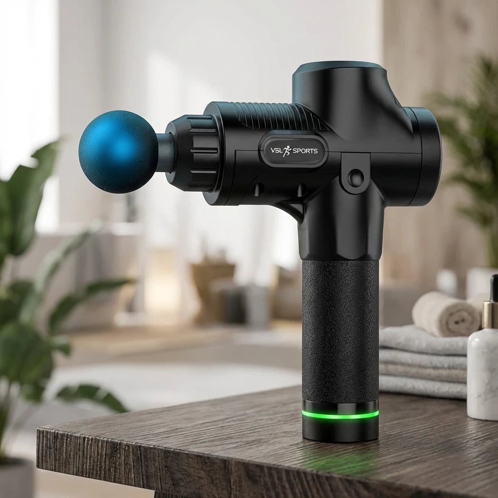 VSL Sports HyperGun X επαγγελματικό πιστόλι μασάζ μυών αθόρυβο και ισχυρό