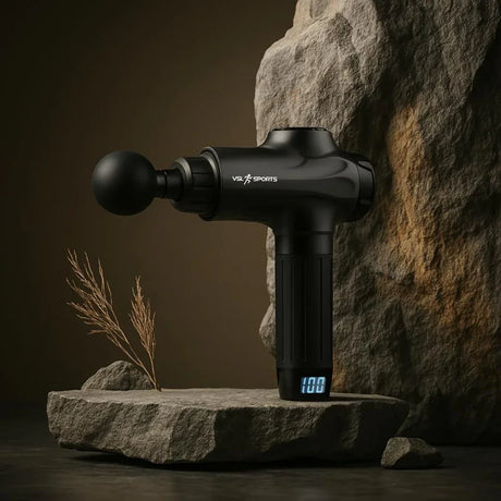 VSL Sports HyperGun X-Pro® | Premium Massage Gun με 12 Κεφαλές & 7 Επίπεδα Έντασης - wox.gr