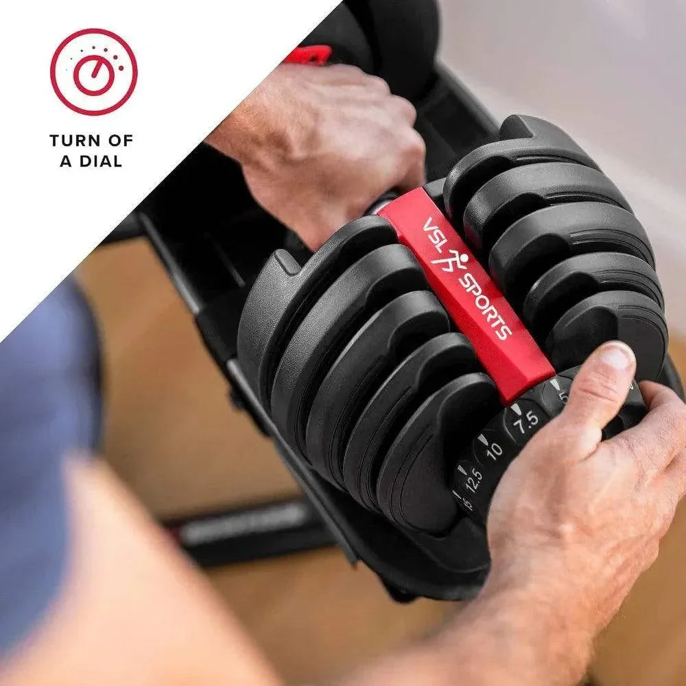 VSL Sports FlexLoad® 24 – Περιστροφικός μηχανισμός για άμεση αλλαγή βάρους