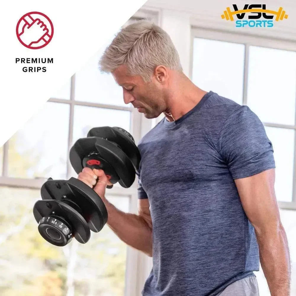 Ρυθμιζόμενος Αλτήρας VSL Sports FlexLoad® 24 – Αντικαθιστά πολλαπλά σετ αλτήρων