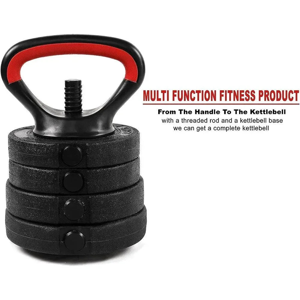 Σετ Αλτήρων PowerDumbbell® 20 Kettlebell Edition – Μετατρέπεται σε Kettlebell & Μπάρα Γυμναστικής | wox.gr