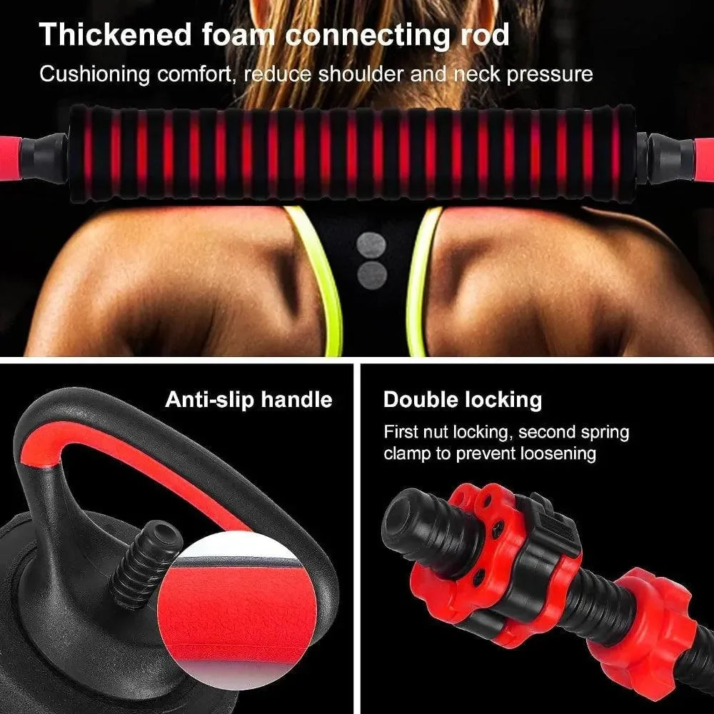 PowerDumbbell® 20 Kettlebell Edition – Ρυθμιζόμενο Σύστημα Βαρών για Όλα τα Επίπεδα Προπόνησης | wox.gr