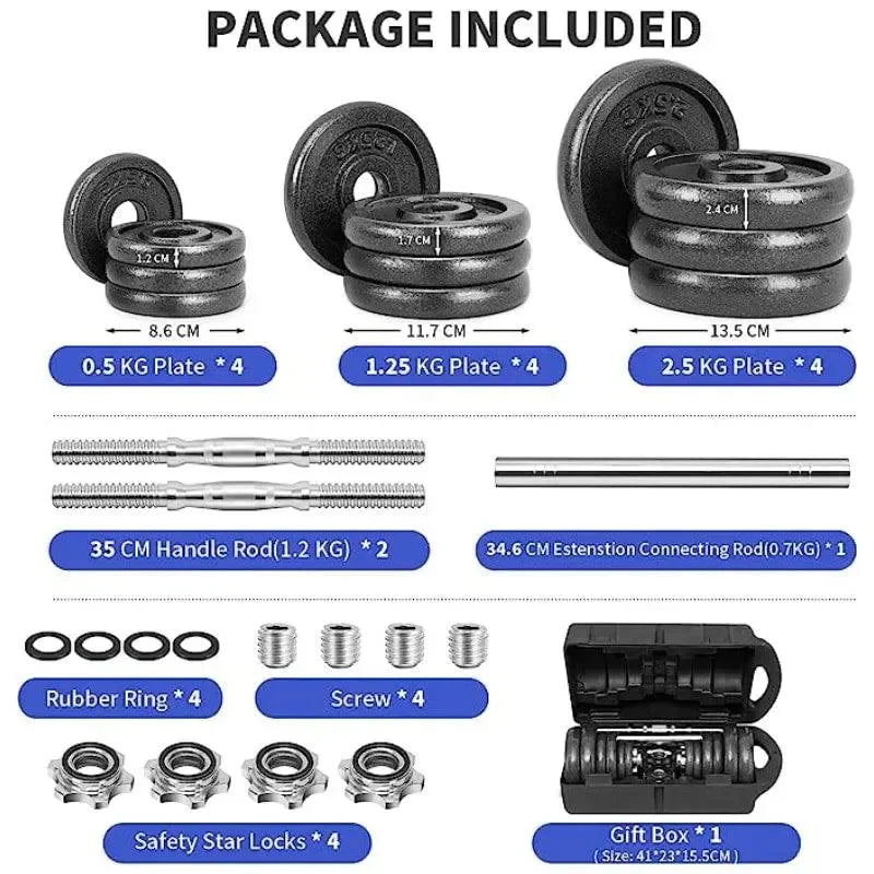 Βαλιτσάκι μεταφοράς VSL Sports TitanSet 20® – Οργανώστε τα βάρη σας & μεταφέρετέ τα πανεύκολα όπου θέλετε!