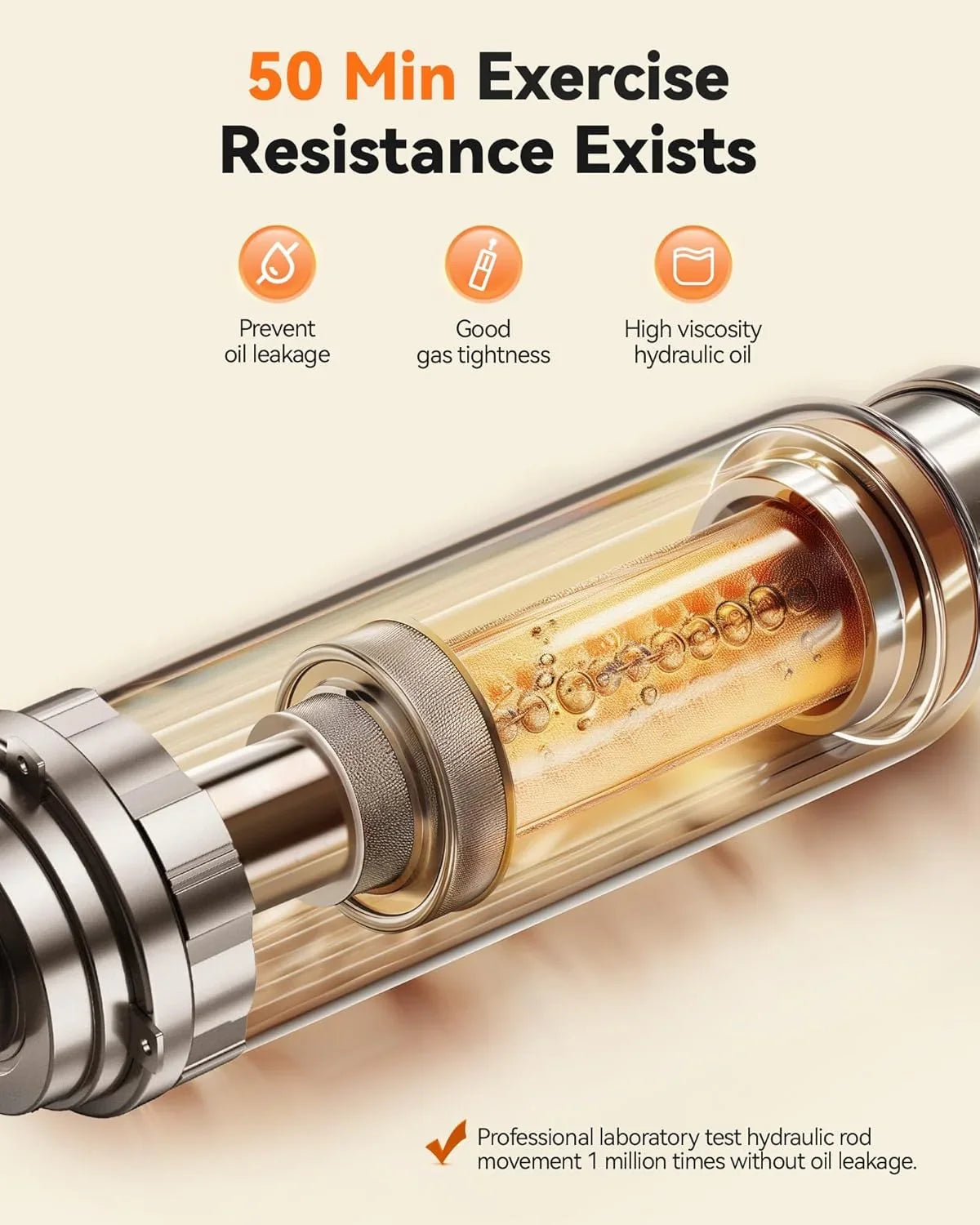 Αντιολισθητικές πεντάλ και λάστιχα αντίστασης του Mini Stepper