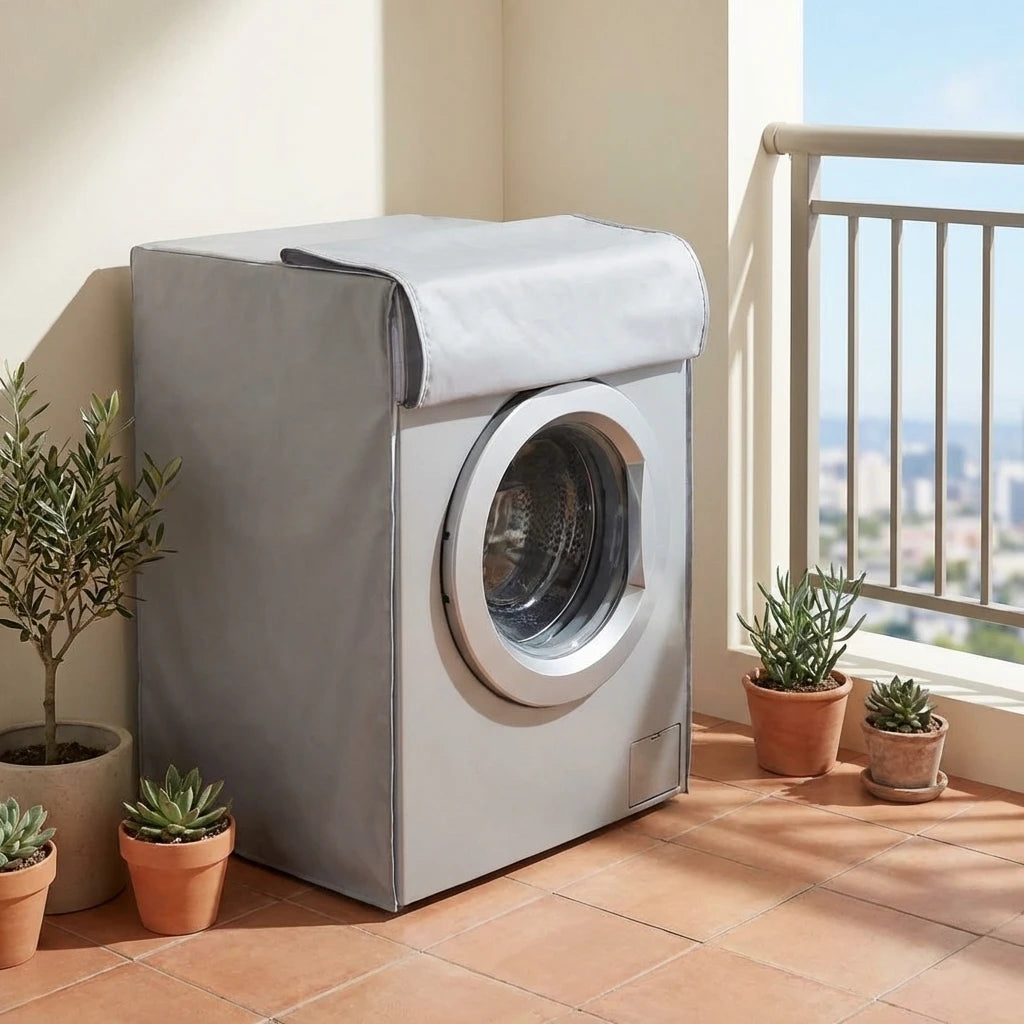 Wallex AquaShield® κάλυμμα πλυντηρίου για μπαλκόνι προστασία από σκόνη και υγρασία