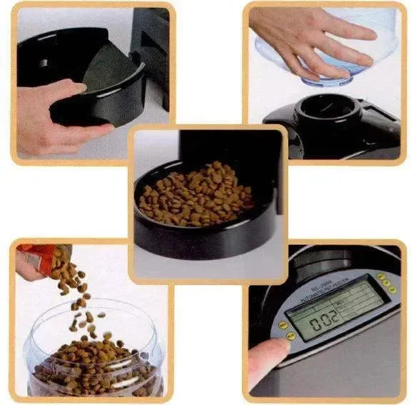 Wallex PetFeeder® 5.5 - Εύκολος καθαρισμός με αφαιρούμενο κάδο & πιατάκι