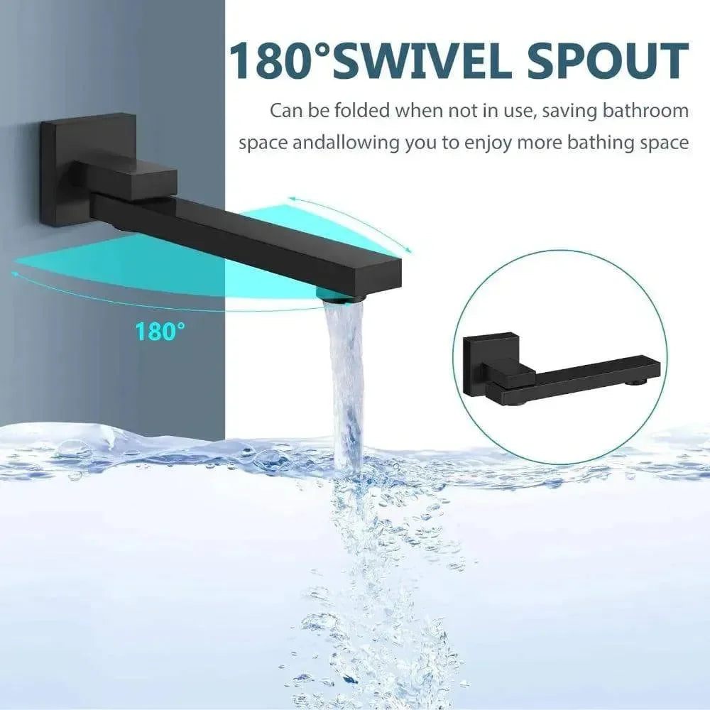 Wallex HydroFlow 3X® - Τριπλής Λειτουργίας Μίκτης Ντους για Άμεση Εναλλαγή Ροής Νερού