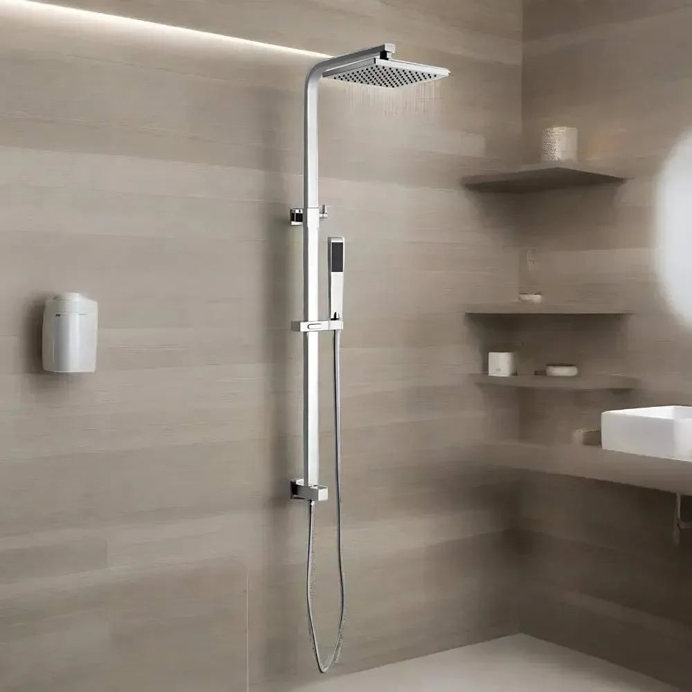 Στήλη Ντουζ Wallex RUDO από ανοξείδωτο ατσάλι – Μοντέρνος σχεδιασμός