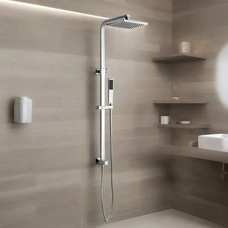 Στήλη Ντουζ Wallex RUDO από ανοξείδωτο ατσάλι – Μοντέρνος σχεδιασμός