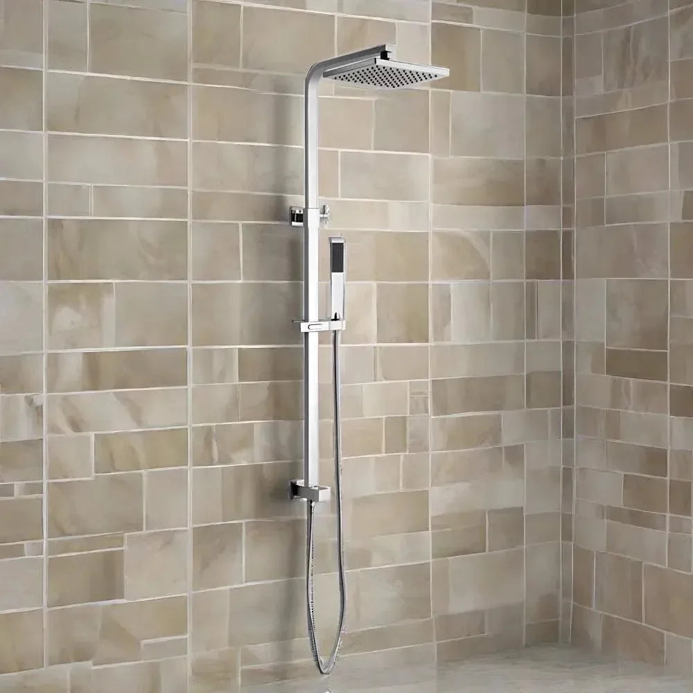 Ανοξείδωτη Στήλη Ντουζ Wallex RUDO – Ρυθμιζόμενο ύψος 75-115cm