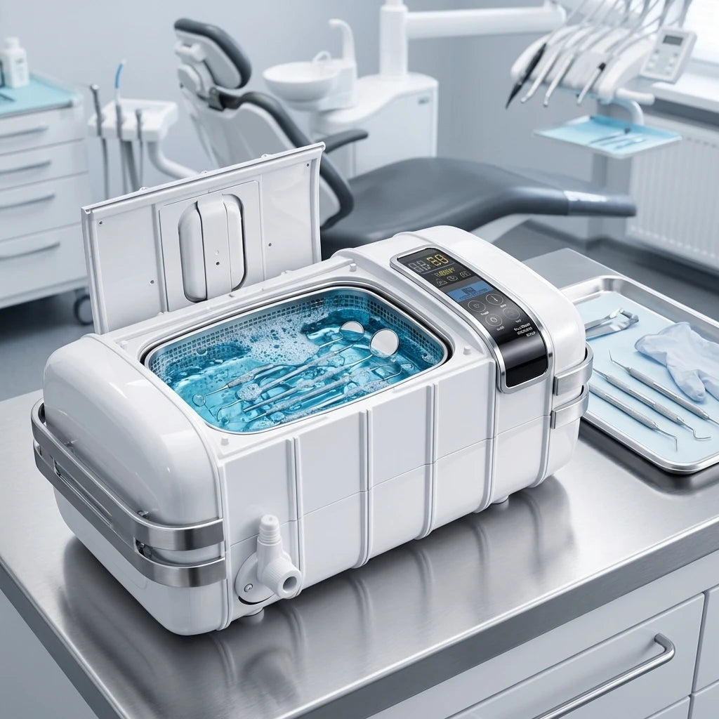 Wallex UltraClean Pro 3L καθαριστής υπερήχων για οδοντιατρικά και ιατρικά εργαλεία