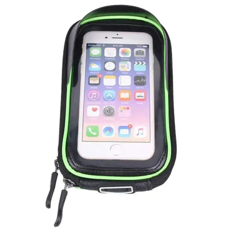 AutoMotox - Διπλός Σάκος Σκελετού ποδηλάτου με touch screen θήκη κινητού - AMX54213 - wox.gr