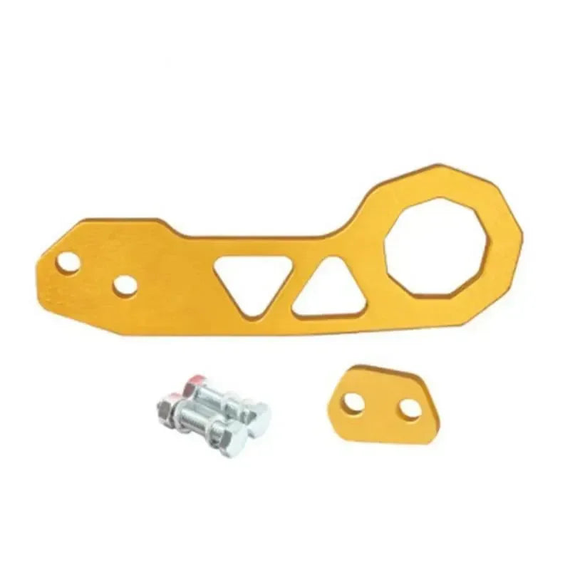 AutoMotox - Γάντζος ανοδιωμένου αλουμινίου αγωνιστικού τύπου για τη ρυμούλκηση αυτοκινήτων μέχρι 2 τόνους - Χρυσό - AMX54628 - wox.gr