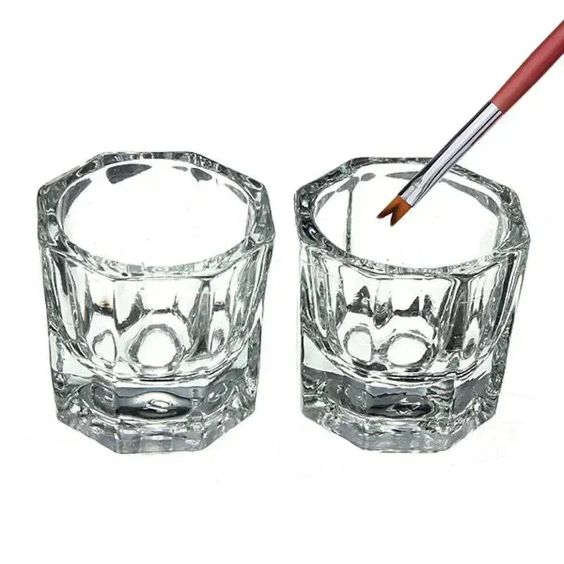 Bliss Cosmetics - Γυάλινο βαζάκι για ανάμειξη σκόνης και υγρών σε μανικιούρ / πεντικιούρ - BLC50974 - wox.gr