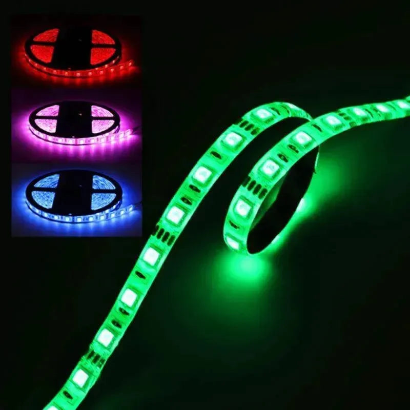 CasaLux - Αυτοκόλλητη Ταινία LED 5050 RGBW Bluetooth 5μέτρων / 30Led-4.8W/m - με χειρισμό από IOS/Android App και τροφοδοσία από USB - CL55338 - wox.gr