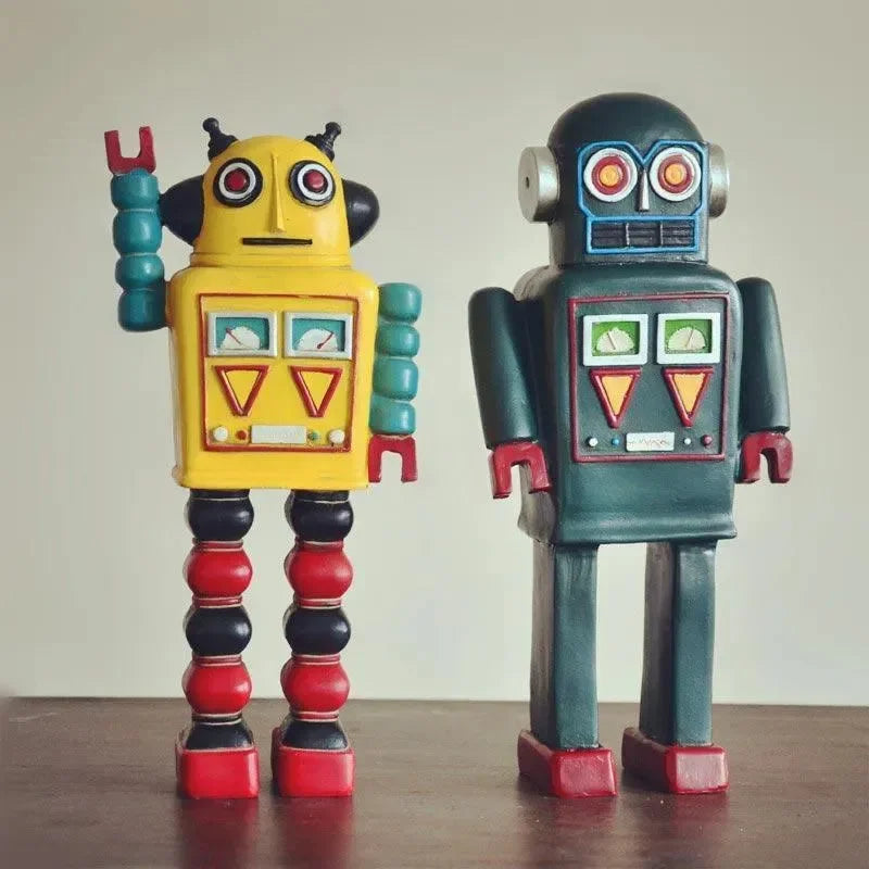 CasaLux - Vintage Διακοσμητικό Ρομπότ - CL53797 - wox.gr