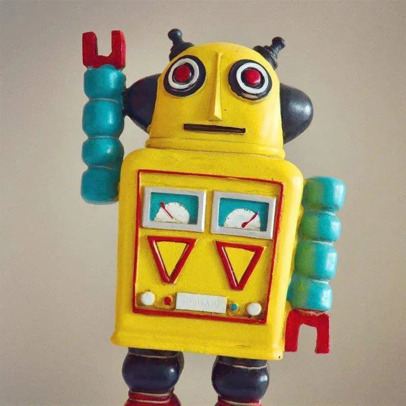 CasaLux - Vintage Διακοσμητικό Ρομπότ - CL53797 - wox.gr