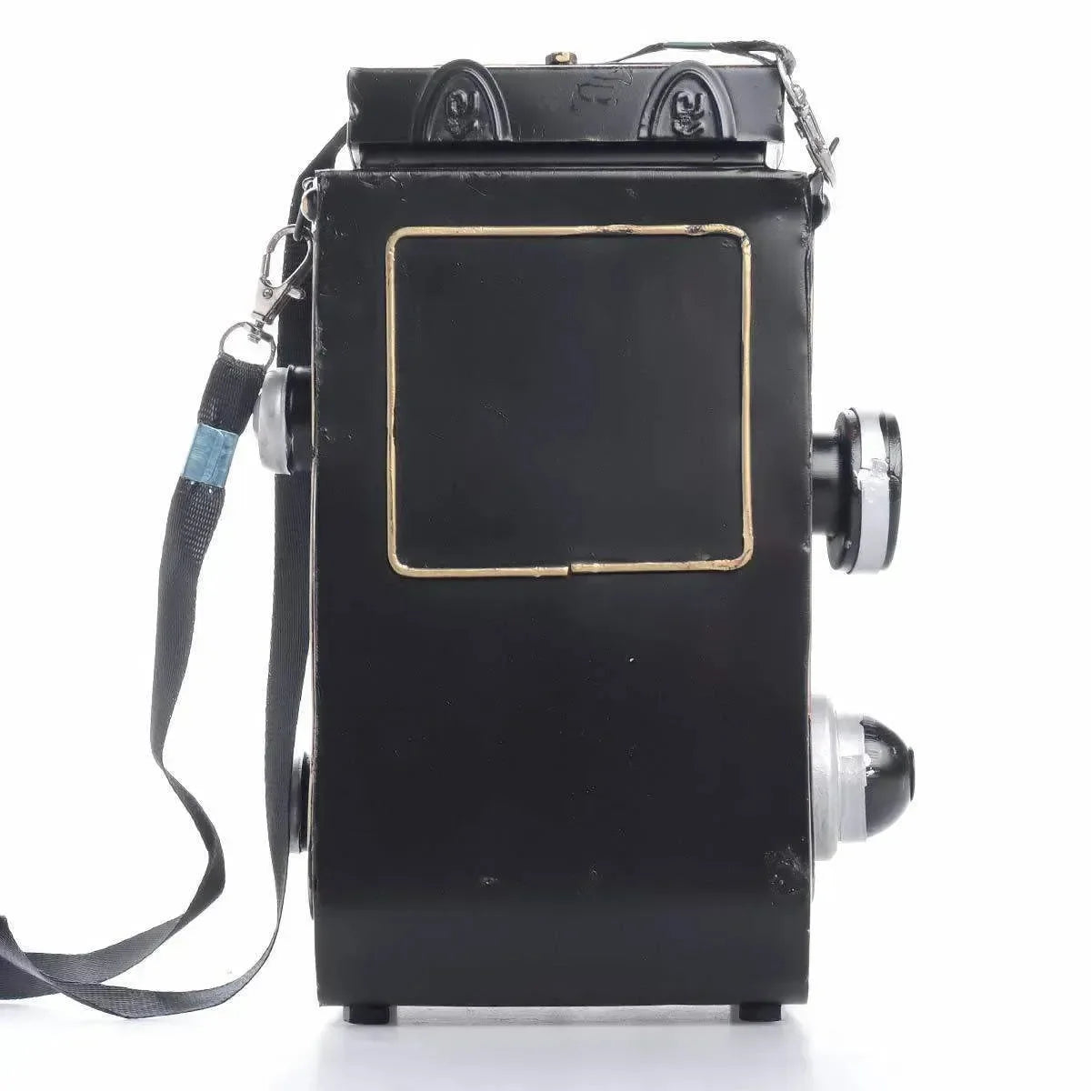 CasaLux - Vintage χειροποίητη διακοσμητική φωτογραφική μηχανή μεταλλική - CL51555 - wox.gr