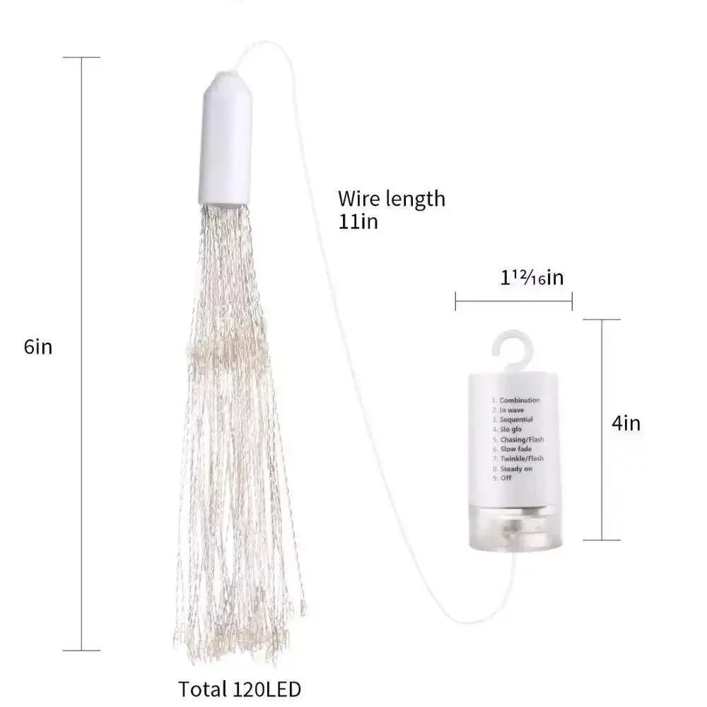 CasaLux - Χριστουγγενιάτικο φωτιστικό οροφής 120 LED με μπαταρία και χειριστήριο Κίτρινο - CL55223 - wox.gr