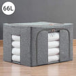 CasaLux StorMax® 66 – Υφασμάτινη Θήκη Αποθήκευσης Ρούχων & Παπλωμάτων 66L | Οργάνωση & Προστασία από Σκόνη & Υγρασία