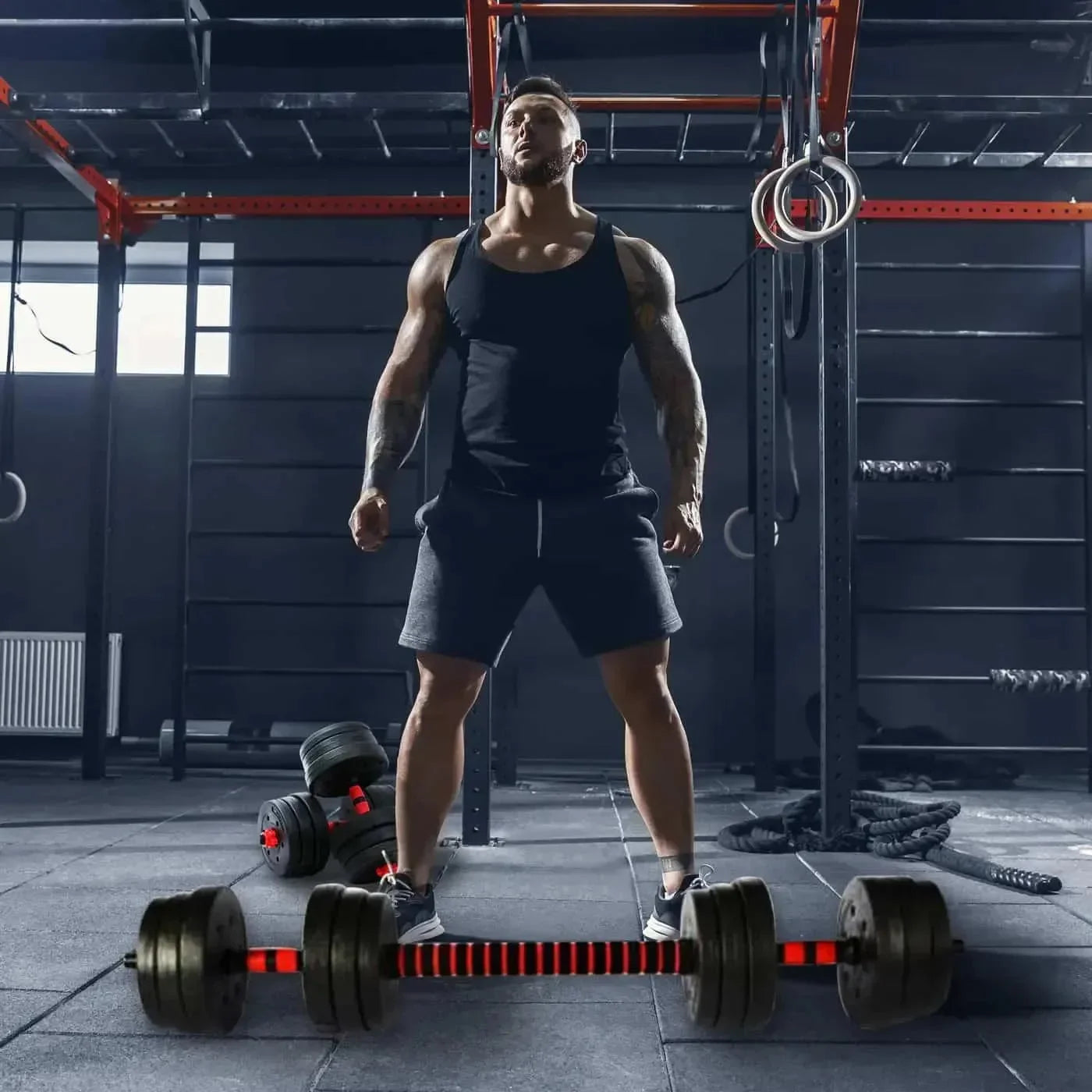 Ολοκληρωμένο σετ γυμναστικής VSL Sports PowerDumbbell® 20 – Ιδανικό για αρχάριους & προχωρημένους