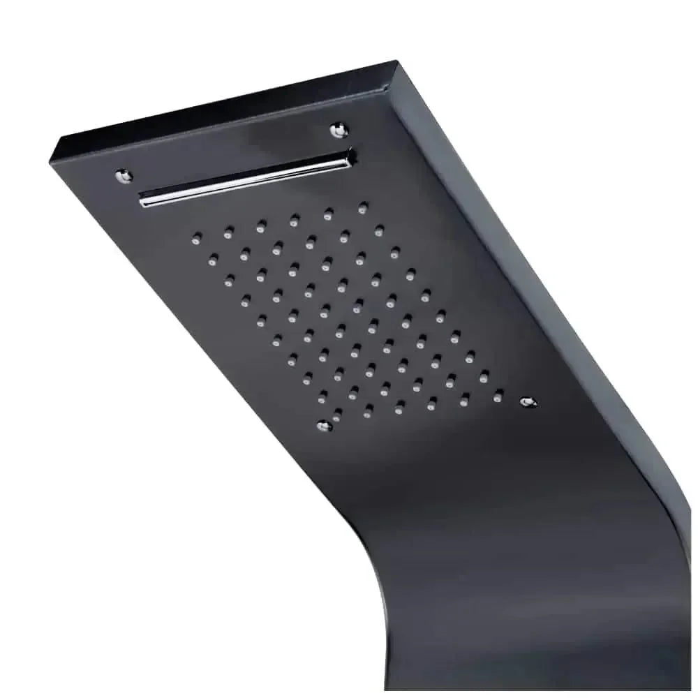 Wallex AquaLux Pro® Black Edition - Ενσωματωμένο Τηλέφωνο Ντους με Ευέλικτη Λαβή & Premium Υλικά | wox.gr