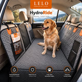 LeLo Pet HydroRide Γκρι Πέρλα υδροαπωθητικό κάλυμμα αυτοκινήτου με Hard Bottom έως 100kg για μεγάλους και πολύ μεγάλους σκύλους