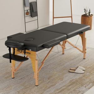 Portable bed with suitcase for massage, aesthetics, physical therapy