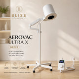 Bliss Cosmetics AeroVac Ultra X Gen 2 επαγγελματικός απορροφητήρας σκόνης νυχιών με τροχήλατη επιδαπέδια βάση