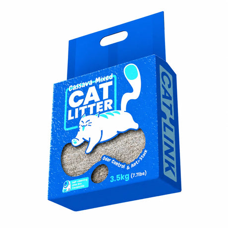CATLINK Mixed Cat Litter 3.5kg premium άμμος γάτας για αυτόματες αμμολεκάνες με έλεγχο οσμών και χαμηλή σκόνη στο wox.gr