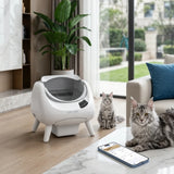 CATLINK smart λεκάνη γάτας με εφαρμογή παρακολούθησης και υποστήριξη πολλών γατών