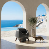 Premium αυτόματη αμμοδόχος γάτας CATLINK Open-X με μοντέρνο design και smart λειτουργίες