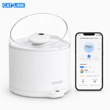 CATLINK Pure 2 AI Smart Water Fountain αυτόματη βρύση νερού γάτας με έλεγχο μέσω εφαρμογής και προβολή λειτουργιών στο κινητό, σε λευκό φόντο, διαθέσιμη στο wox.gr