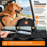 LeLo Pet DoorShield με Dual Secure Fix, 3 tabs που ασφαλίζουν ανάμεσα στο τζάμι και το λάστιχο και 2 βεντούζες για πρόσθετη σταθερότητα